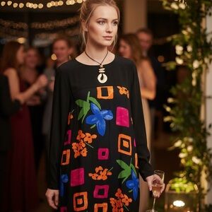 Vintage Abstract K.C. Spencer Dress